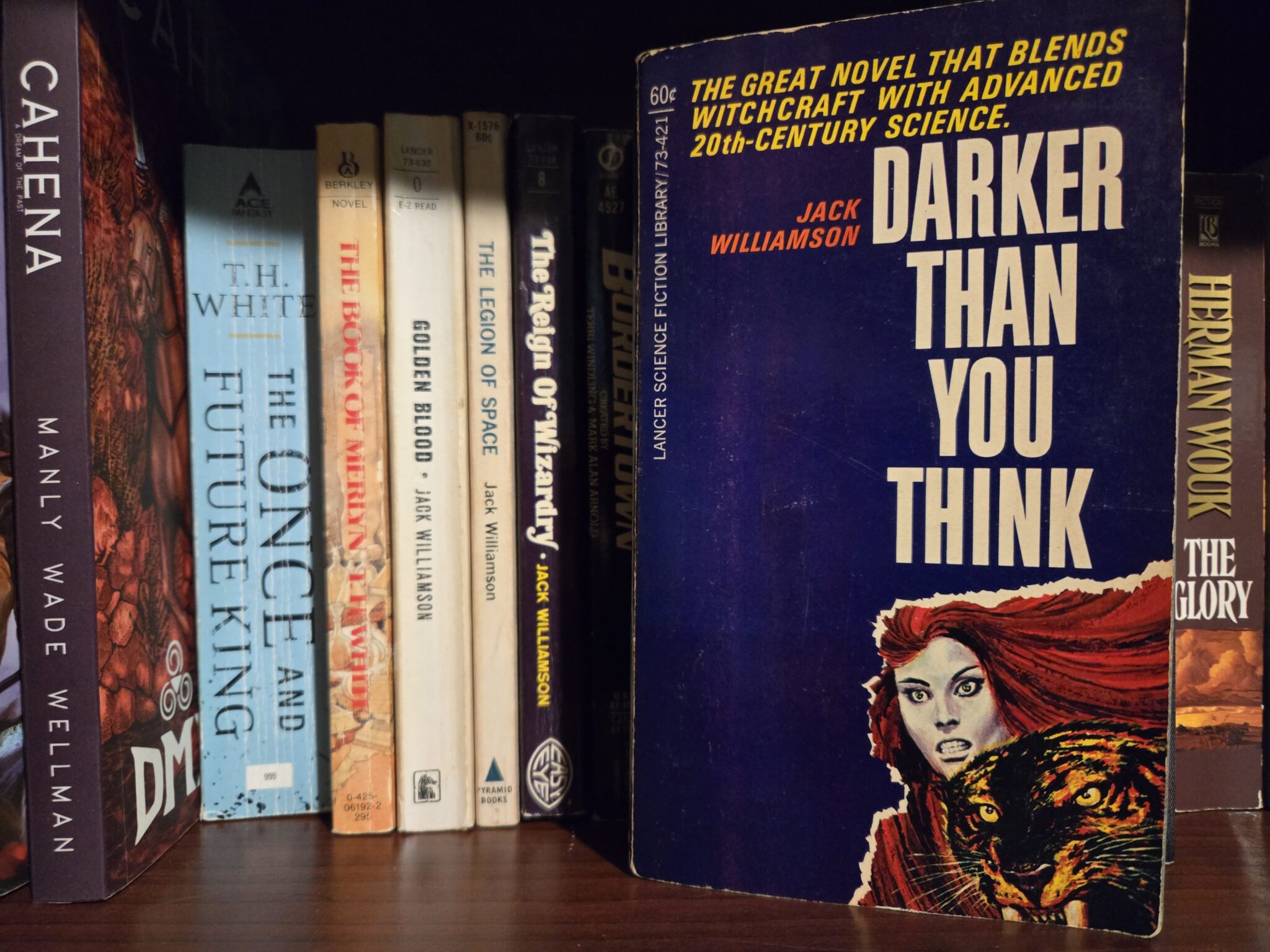 Jack Williamson’s “Darker Than You Think.” Indeed. Ken Lizzi(00)